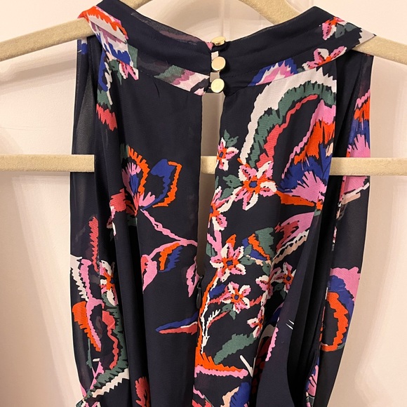 Donna Ricco combo floral dress size 8 - Picture 3 of 7